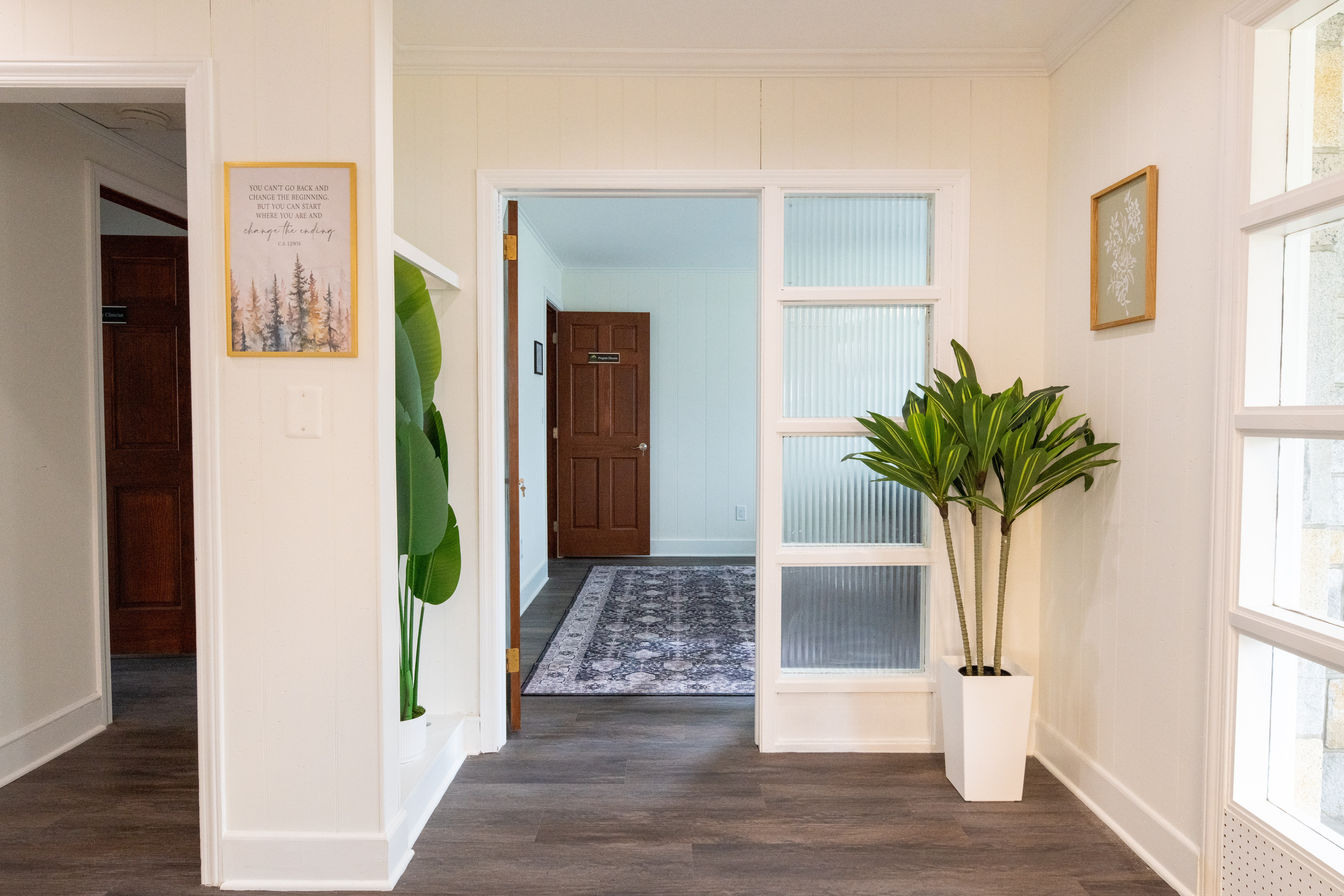 A photo of the interior of Pioneer Behavioral Health in Oxford, Massachusetts.