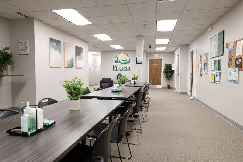 A photo of the interior of Pioneer Behavioral Health in Longmeadow, Massachusetts.